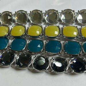 This is 4th DIY collection of necklaces from LS. Resin stones set in silver